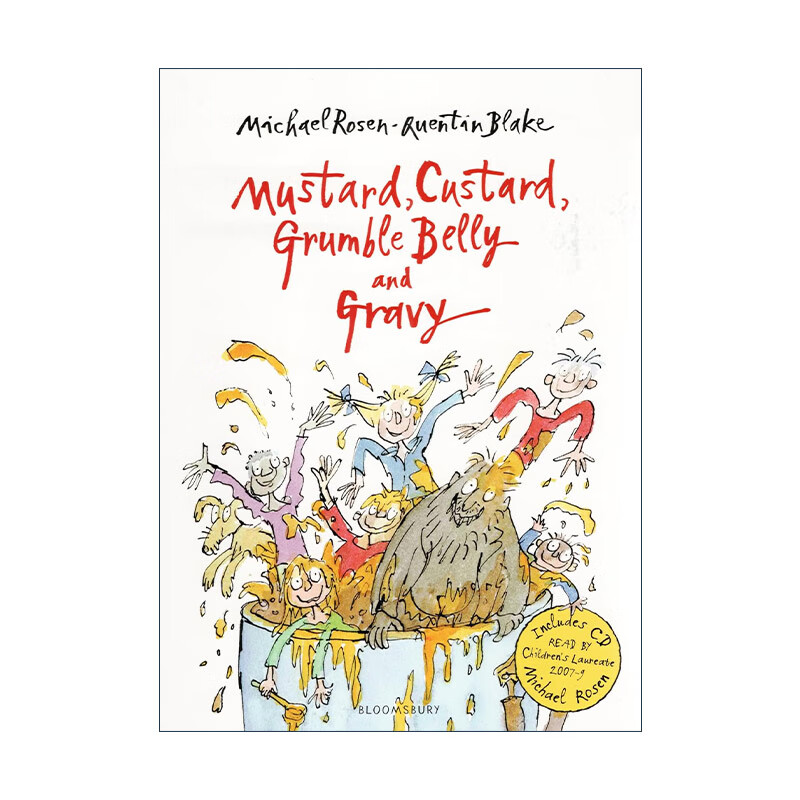 芥末酱 英文原版 mustard, custard, grumble belly and gravy 奶油冻
