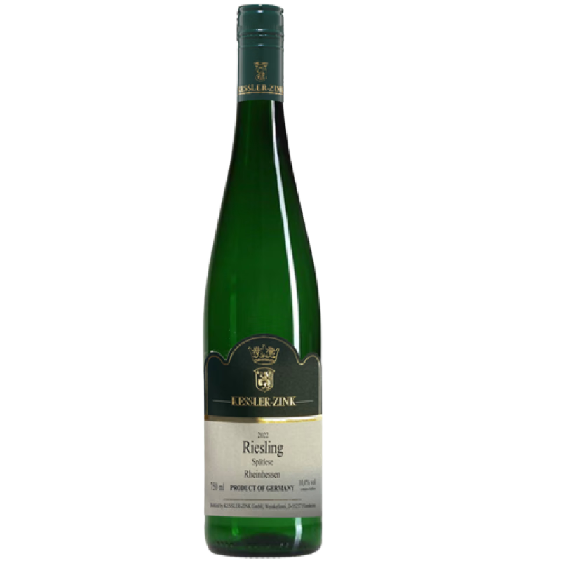 Kessler-Zink 凯斯勒 德国名庄莱茵黑森凯斯勒雷司令QMP半甜白葡萄酒单瓶 750ml