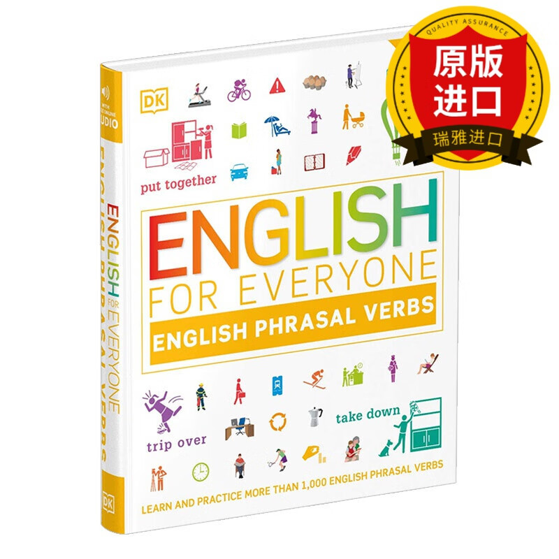 english phrasal verbs 人人学英语 动词短语 瑞雅进口原版
