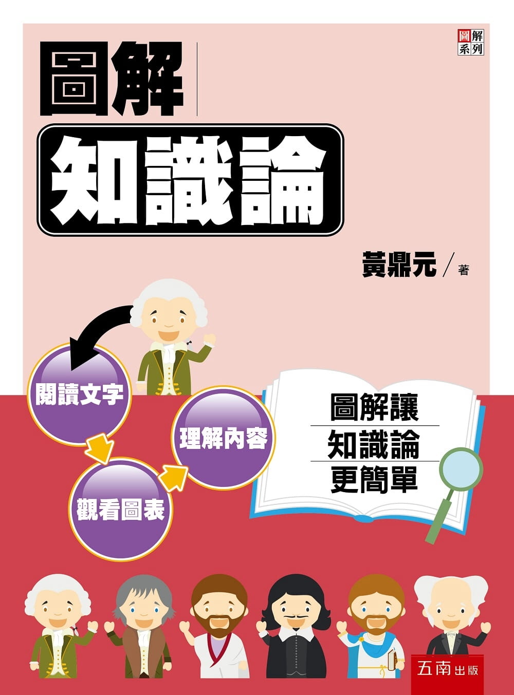 预售 黄鼎元图解知识论五南