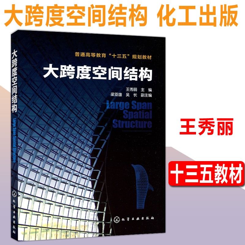 现货包邮 化工 大跨度空间结构 王秀丽 梁亚雄 高等教育规划教材 化学