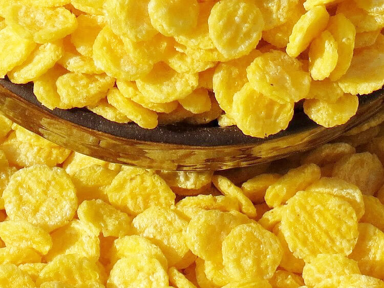 茗仟原味不加糖玉米片酥脆冲泡1000克即食谷物麦片代餐干吃零食 1斤