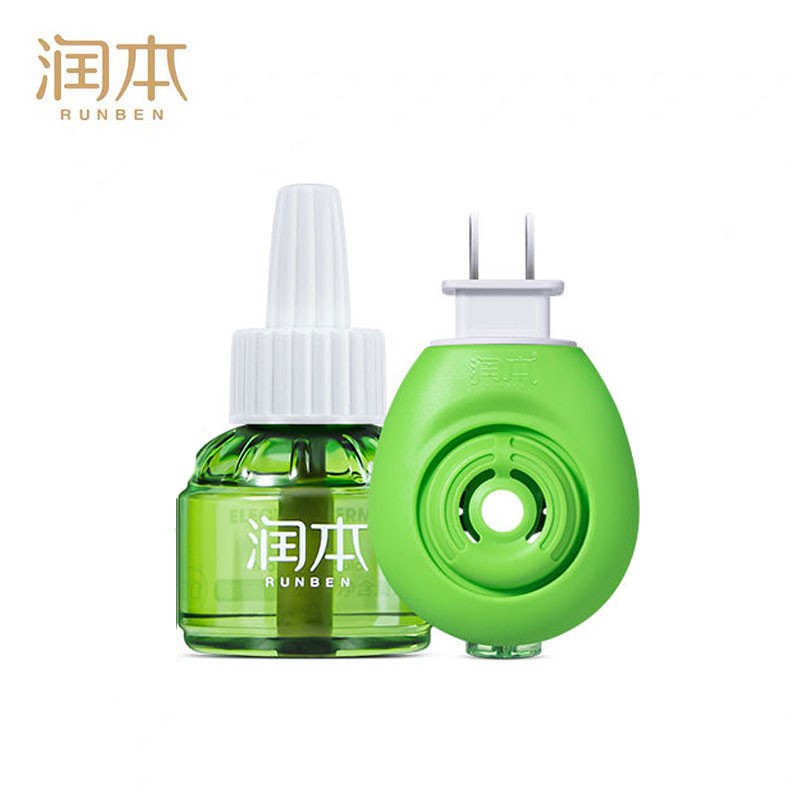 润本蚊香液无味婴儿孕妇家用插电式儿童宝宝专用电蚊香驱蚊液45ml 1瓶