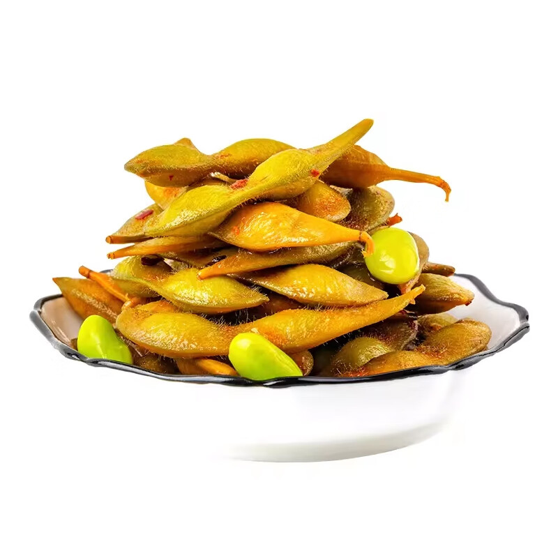 休闲卤味零食大礼包小吃充饥夜宵即食美食办公室小包装 香辣毛豆1袋