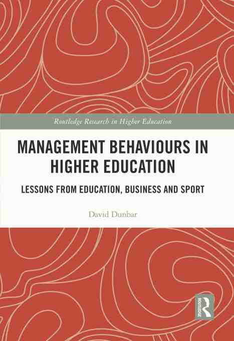 预售 按需印刷 management behaviours in higher education