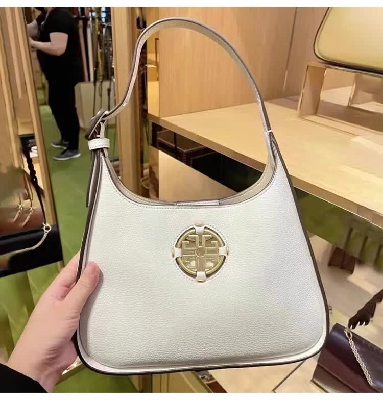 女士轻奢包女包新款潮复古腋下包欧美大牌奢侈品包包女斜挎包 白色