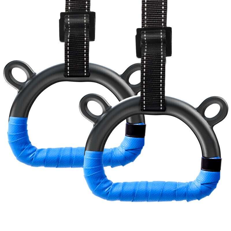 戈顿 GEDUN 吊环 儿童吊环单杆健身家用室内训练引体向上小孩长高拉伸训练器双支装总长2米送手胶
