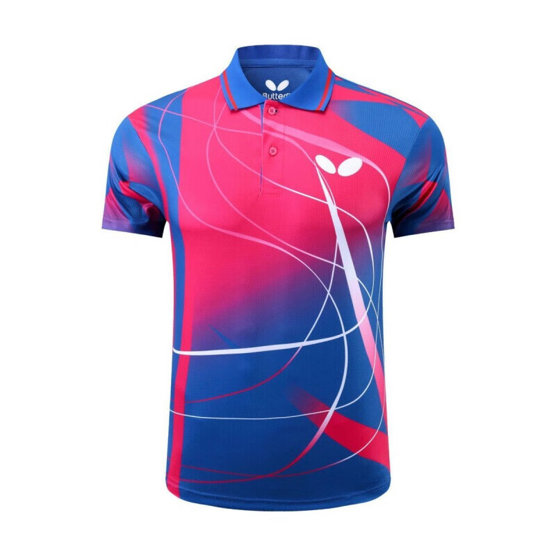 蝴蝶运动乒乓球服2022新款运动服男女款透气速干儿童比赛服运动 男款