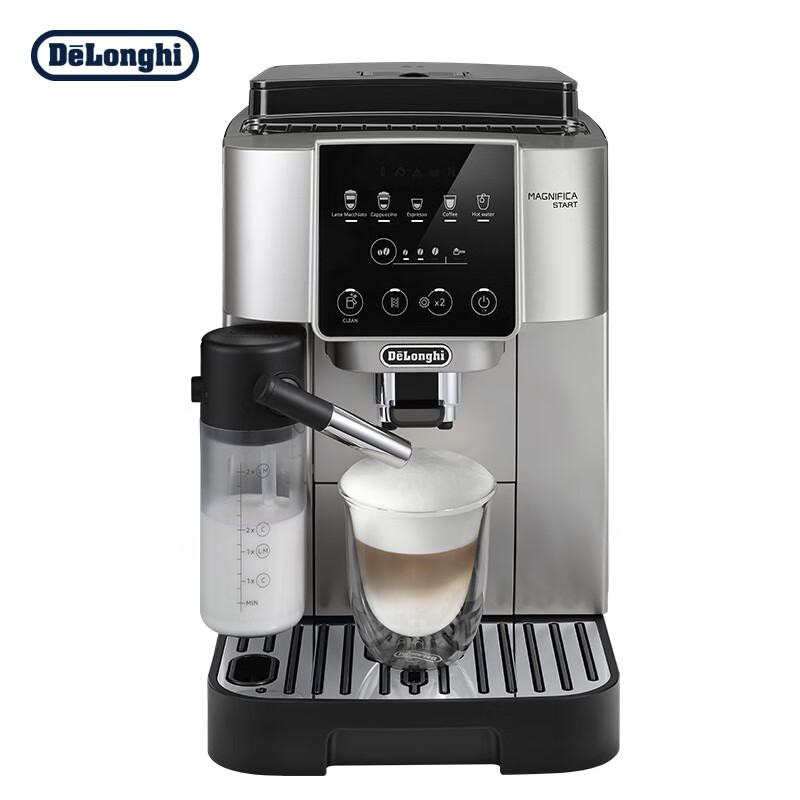 德龙（Delonghi）咖啡机 意式全自动咖啡机  原装进口 家用触控操作 一键奶咖 S8 Latte Pro 价低李佳琪直播间