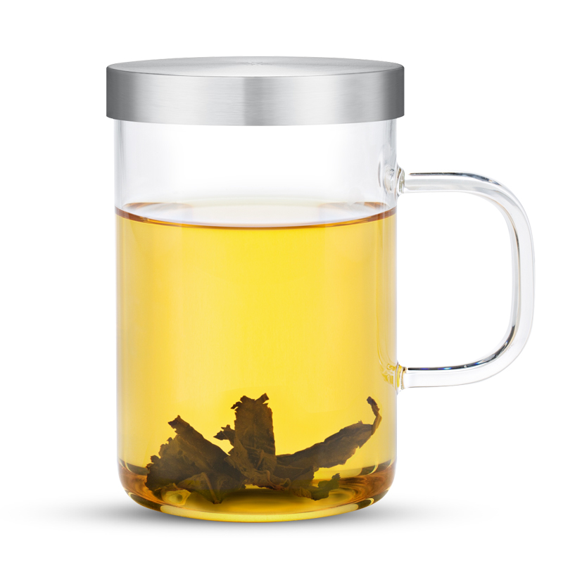 八马茶业(bama tea)茶业 茶杯茶具 明信个人杯 耐热玻璃杯 500ml 500