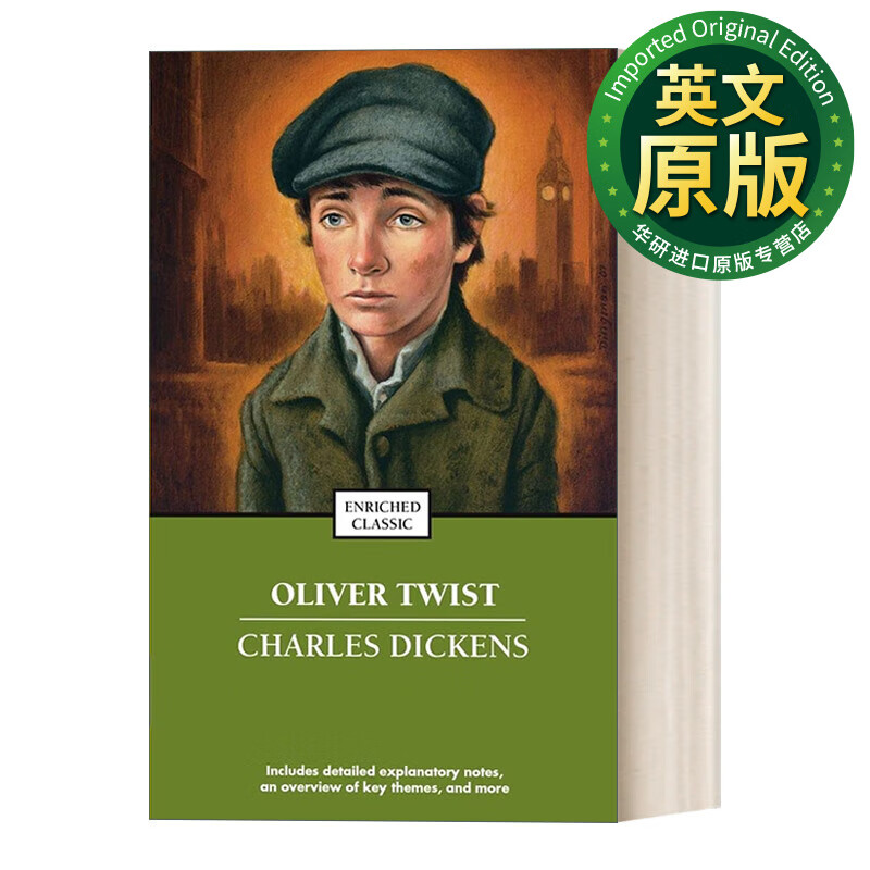 雾都孤儿 英文原版 oliver twist 狄更斯 enriched classics系列 英文