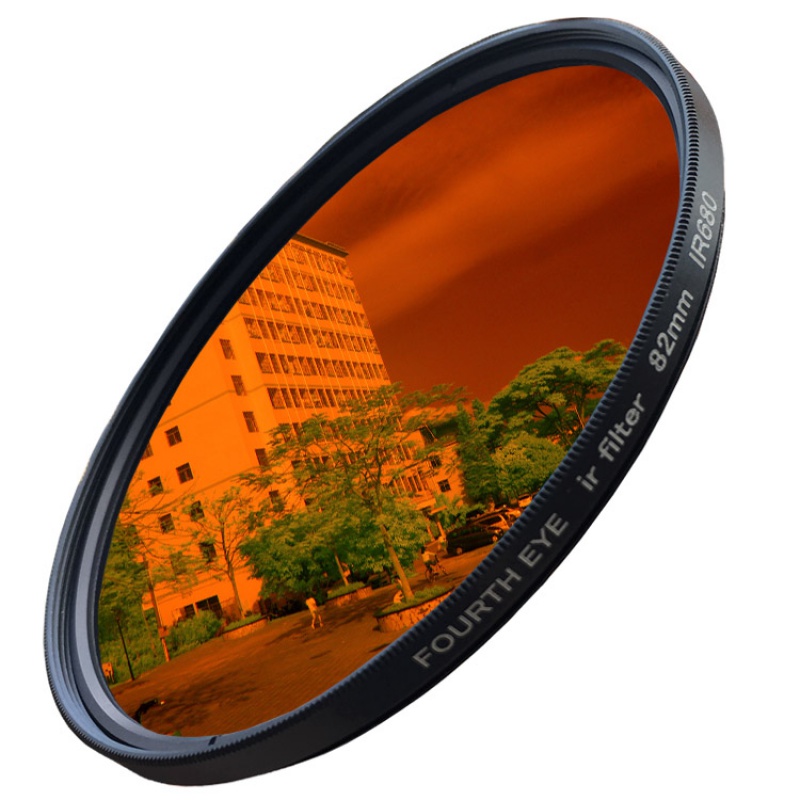 fourth eye红外滤镜52/58/67/77/82mm单反相机透视ir滤光镜片 950波段