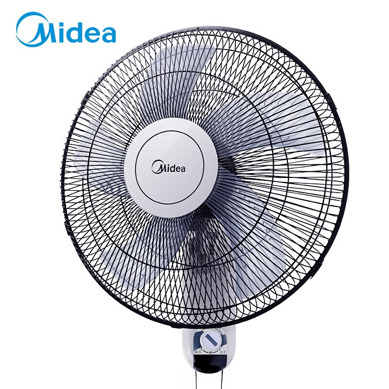 美的(midea) m类 壁扇风扇16吋挂壁式牛角风扇摇头餐厅食堂工业电风扇