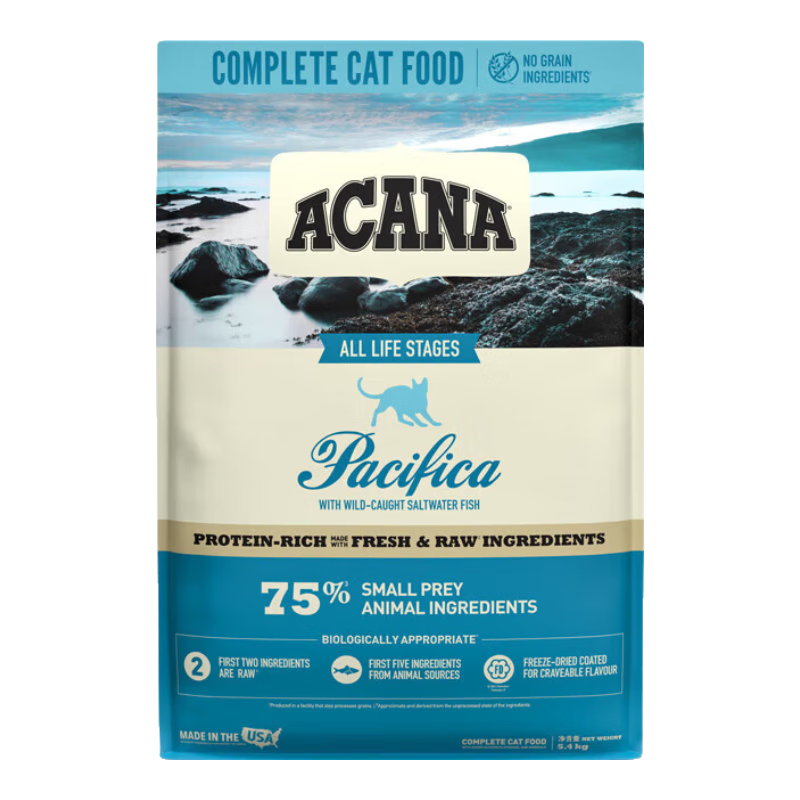���ڲ����������ã�ACANA������ʢ��è�����������䷽��ë���� 1.8kg��Ч��26/2/27��