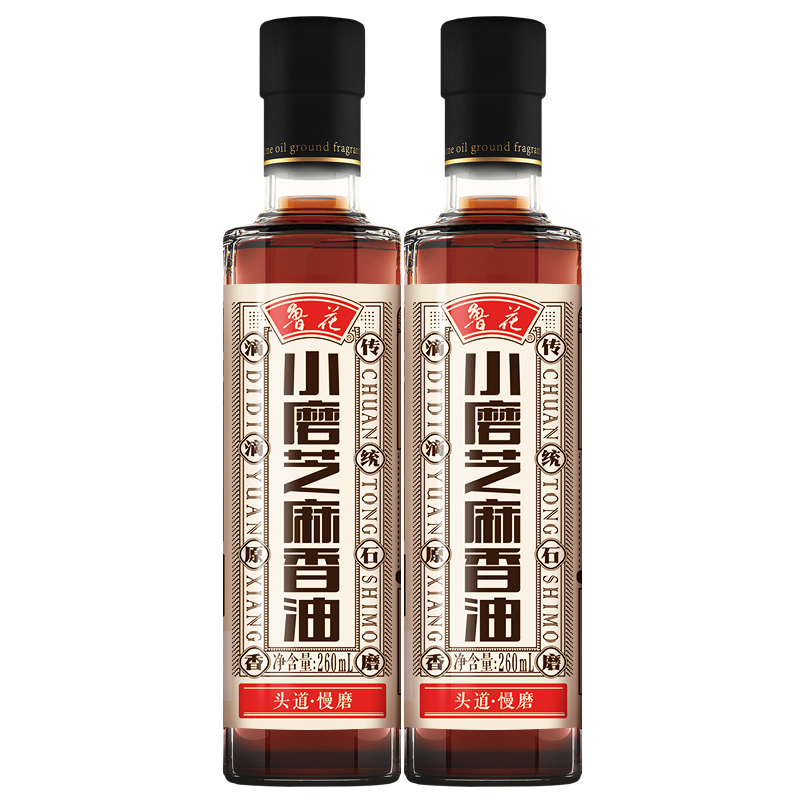 鲁花调味品,石磨小磨香油市场价格大盘点