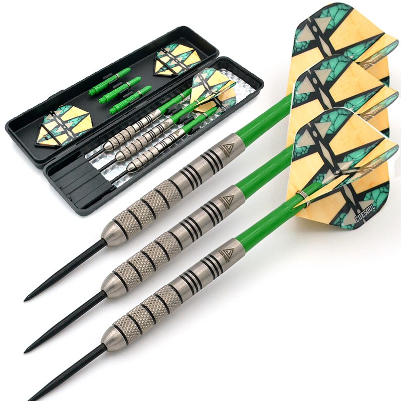 cuesoul/q獣32克硬式钨钢飞镖赛级硬式钨钢飞镖套装 普通包装