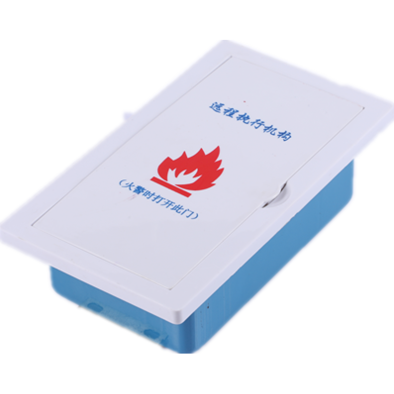 防火阀远程执行器机构 控制器风阀板式排烟口钢丝绳面板拉线 abs远控