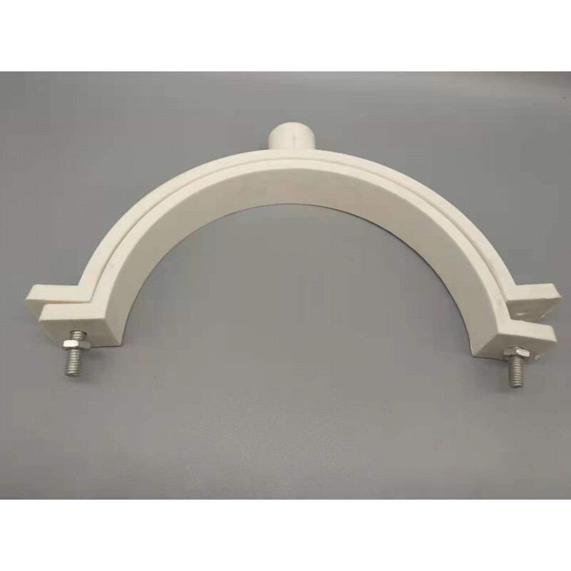 pvc普通国标加厚管卡吊卡抱箍管夹管扣50 75 110塑料管件定制 50双用