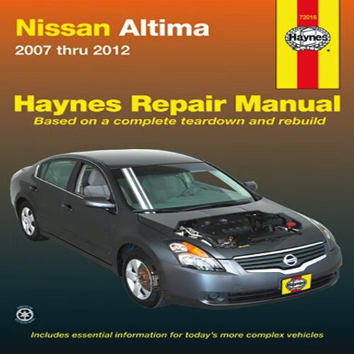 Nissan Altima 2007 thru 2012