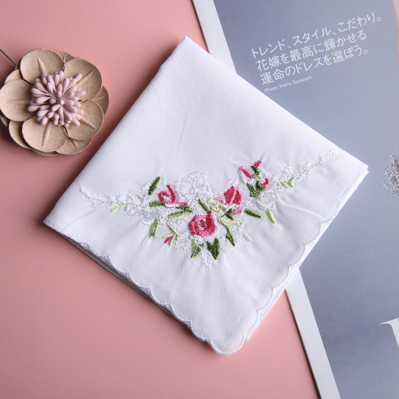 花睡神2024新款手娟擦汗和木记苏秀手帕女士手绢绣花擦汗随身吸 苏秀