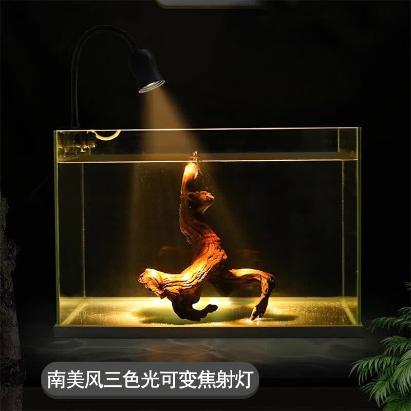 燕之雁 水陆雨林缸南美缸射灯7.2w 黄白光三色温 可调焦距 鱼缸照明射灯怎么样,好用不?