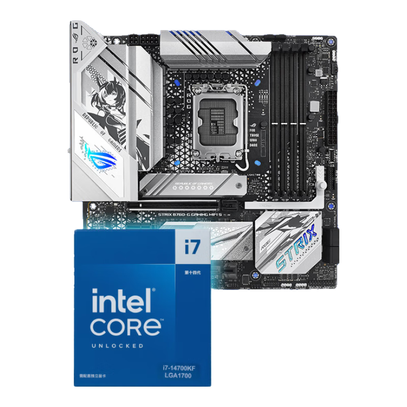 ˶ ROG B760 СѩS +i7 14700KF CPUʵ3373.2Ԫ