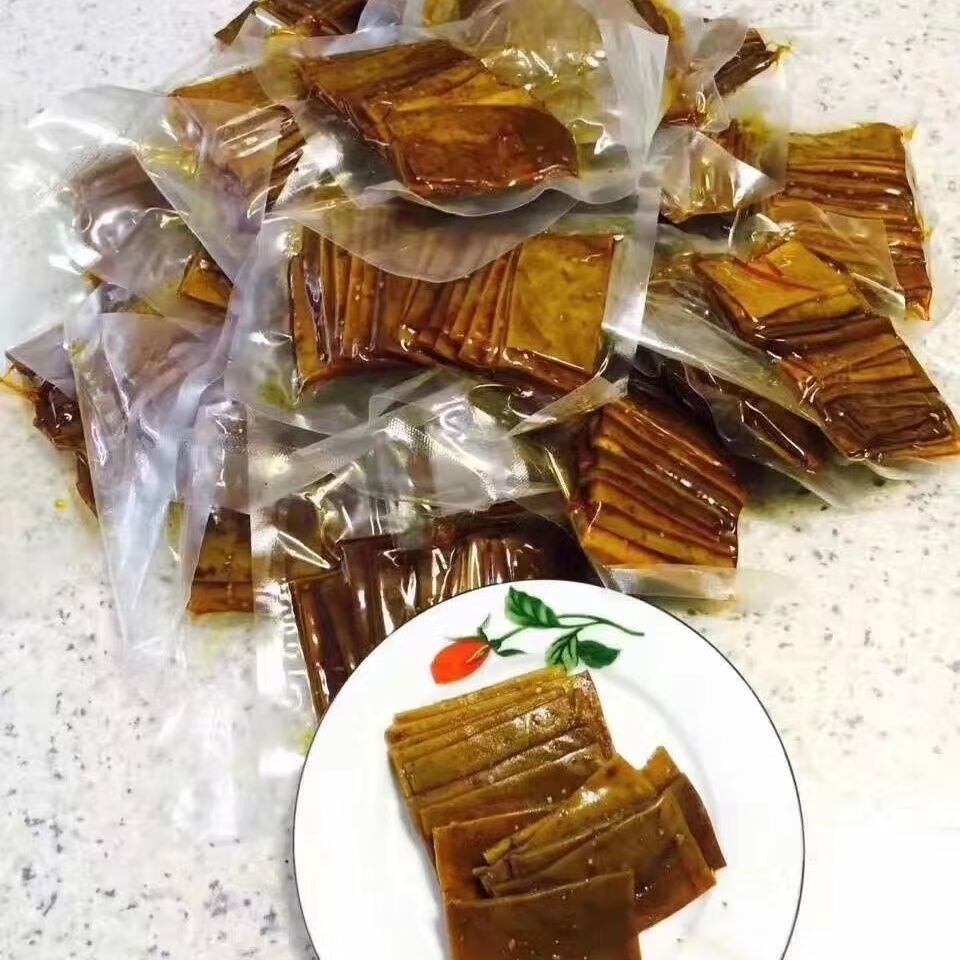 朗小贝四川巴中恩阳特产休闲五香干豆干麻辣豆干小包真空下酒凉菜80g