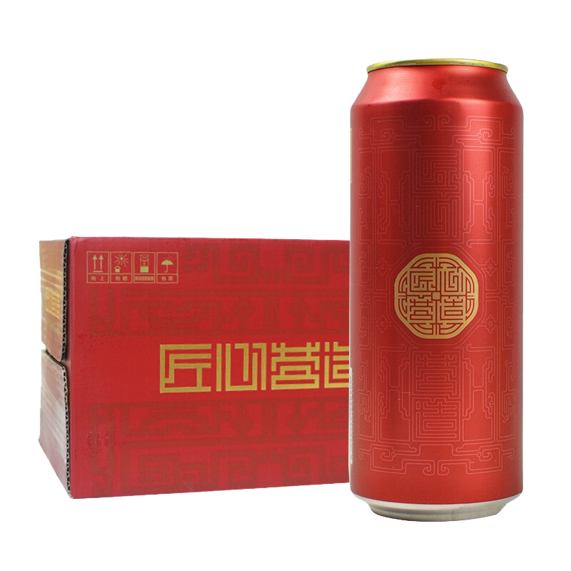 雪花啤酒 匠心营造 500mL 12罐 整箱装 到期日10月
