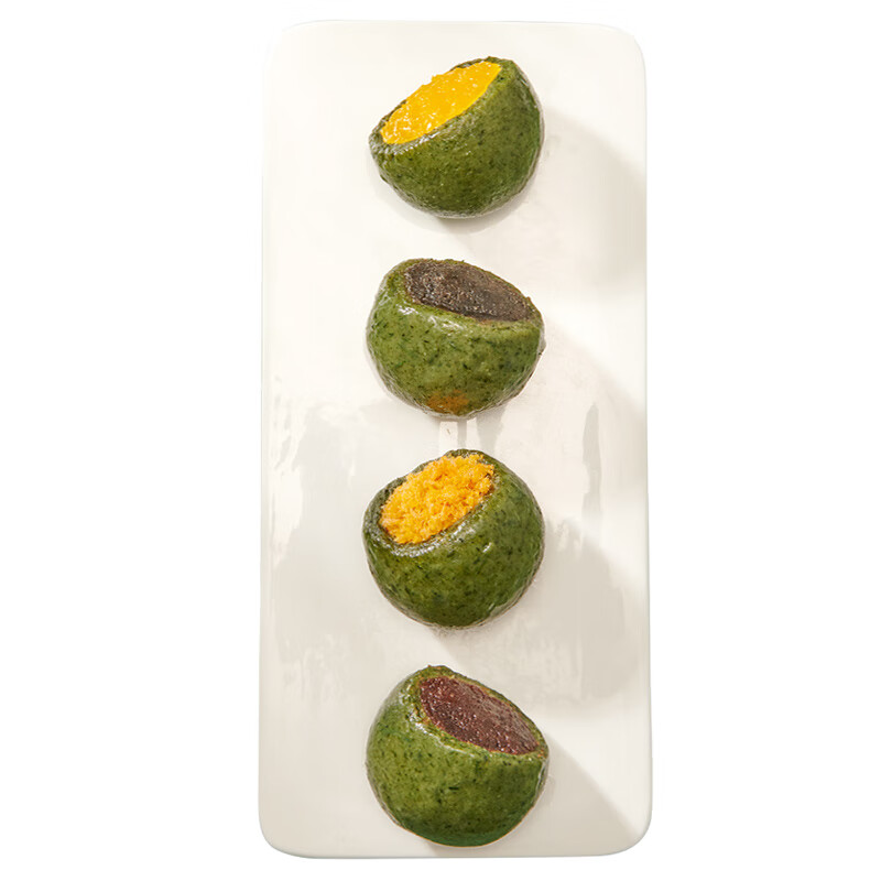 地标客艾草青团子 240g/盒 点心蛋黄芒果豆沙糕点麻薯网红糕点江南