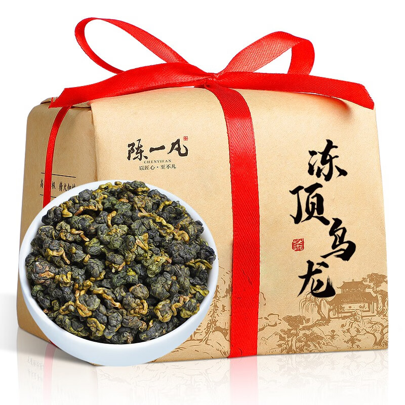 陈一凡 冻顶乌龙茶 茶叶新茶浓香型台湾高山茶台式乌龙可冷泡纸包装300g怎么看?