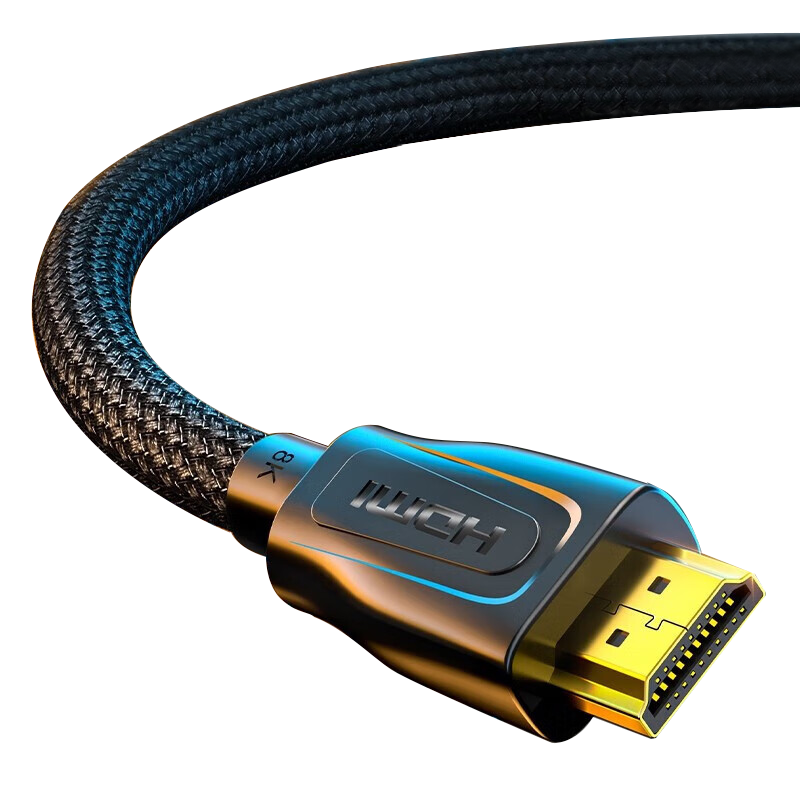 開(kāi)博爾(Kaiboer)HDMI線(xiàn)2.1版 4K240hz數字高清線(xiàn) 3D視頻連接線(xiàn) 電腦機頂盒接電視顯示器投影儀連接無(wú)損信號傳輸