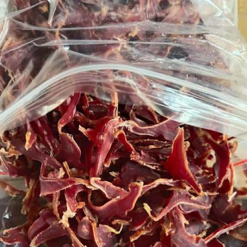 食芳溢干鸭肫干鸭胗鸭胗片油炸鸭云南昆明干鸭胗一袋500克 500g