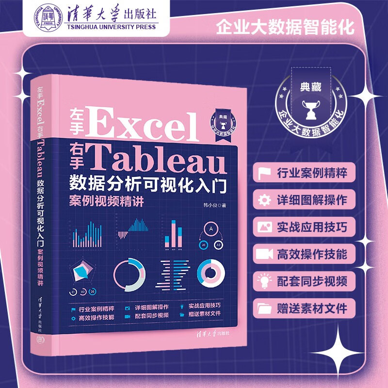 左手Excel右手Tableau数据分析可视化入门案例视频精讲