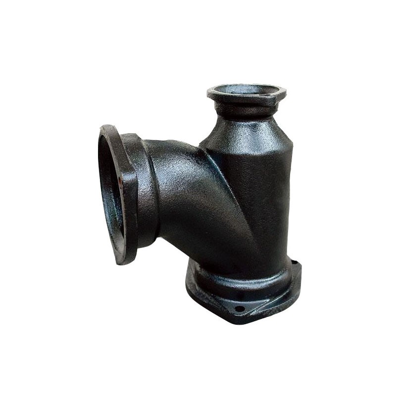 筑华工品 b型柔性铸铁管件瓶口三通 铸铁排水管管件 dn100*75 一个价