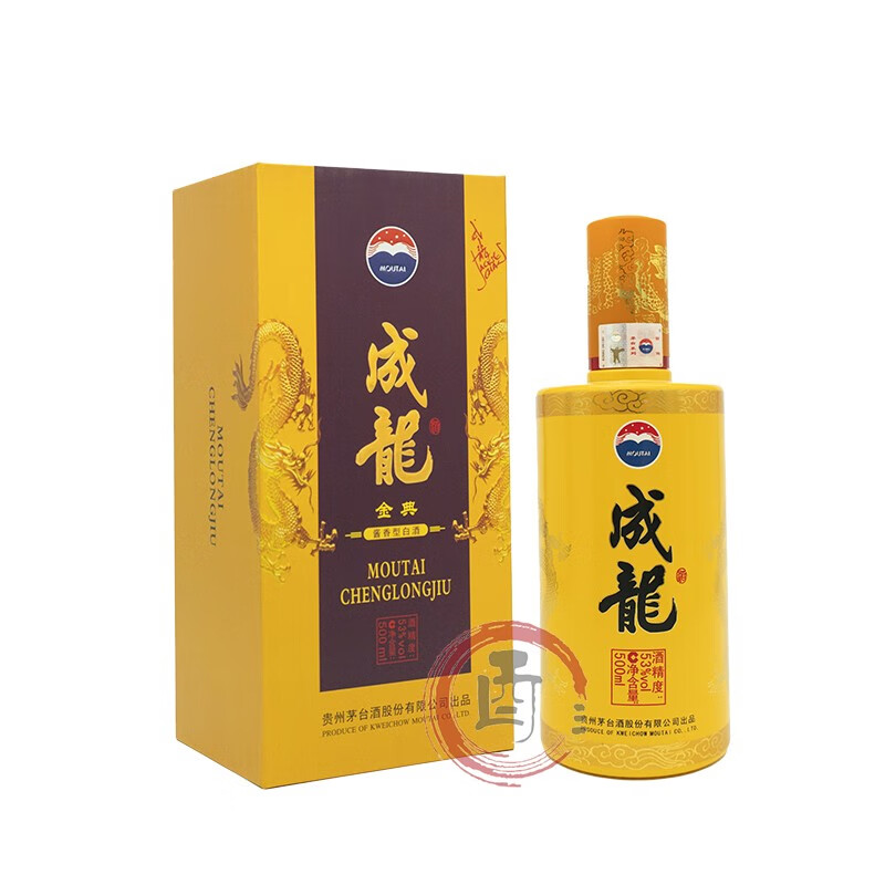 茅台(moutai)贵州茅台股份出品 茅台成龙酒 53度酱香型白酒 53度 500