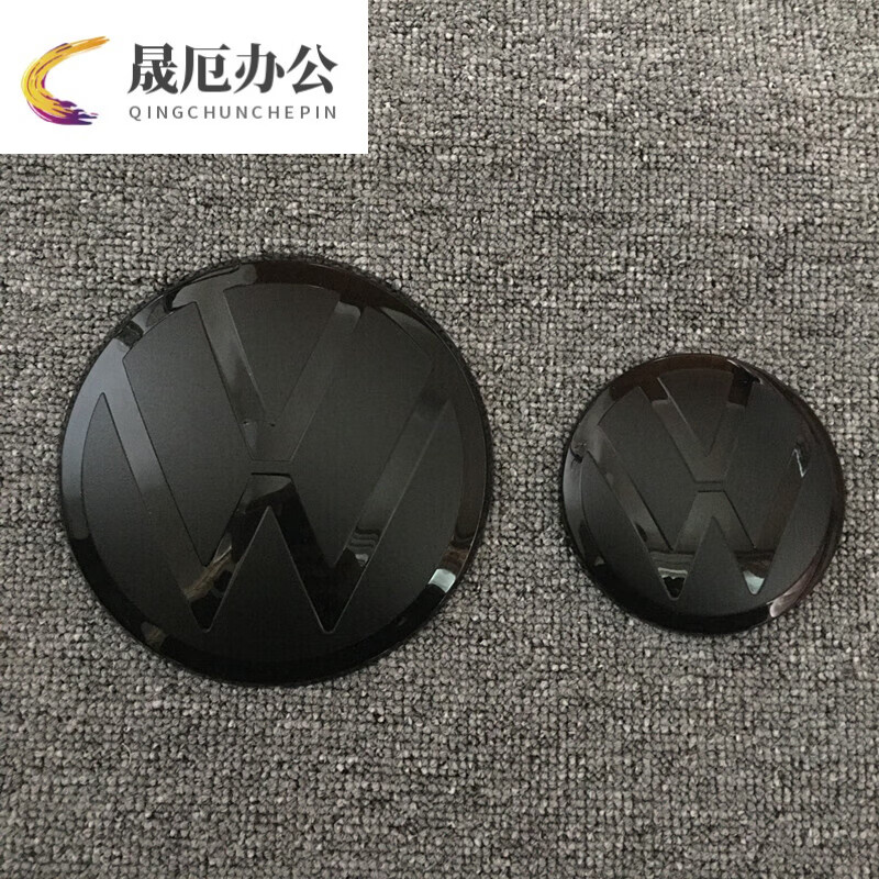 阡囤适用于 适用大众途昂字母标排量标21款x车标改装黑标装饰尾标英文