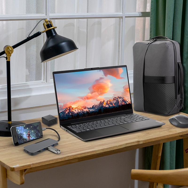 联想（Lenovo）小新无线蓝牙鼠标 深空灰 蓝牙5.0/蓝牙3.0办公鼠标 便携鼠标 人体工学舒适握持感