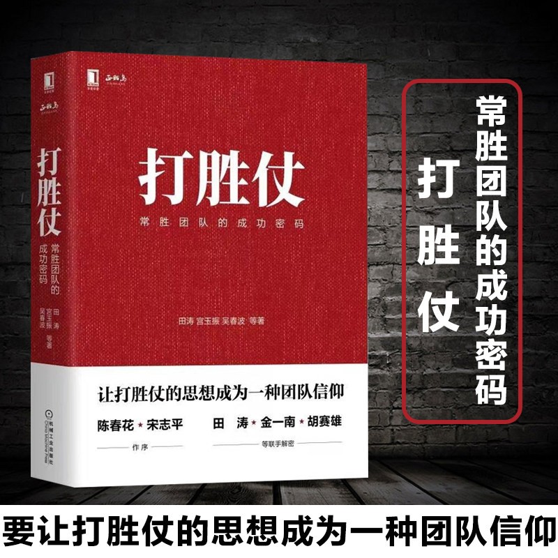 打胜仗 常胜团队的成功密码 田涛 宫玉振 吴春波 著 新书
