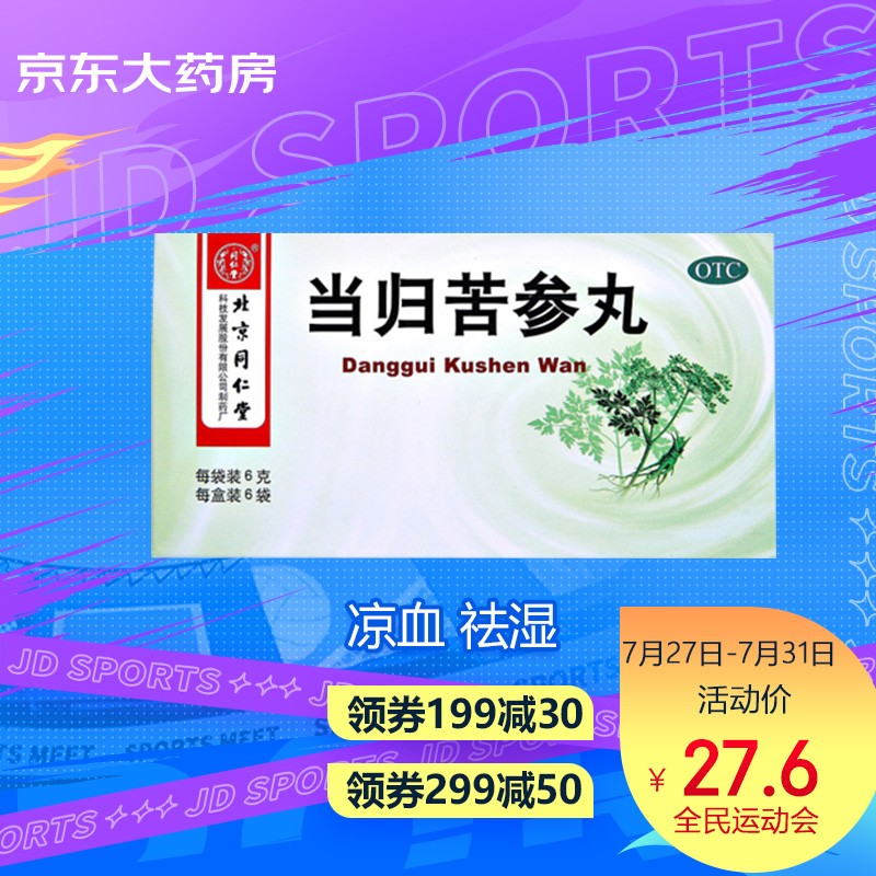 北京同仁堂当归苦参丸价格走势分析和疗效评测