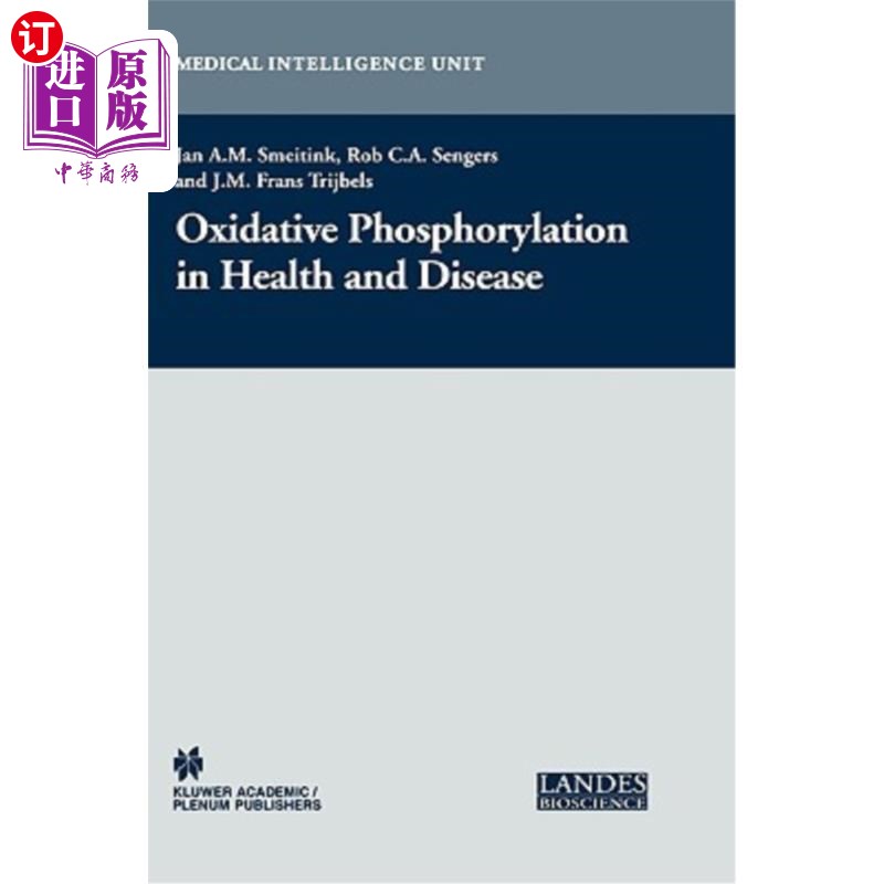 海外直订医药图书oxidative phosphorylation in health and disease