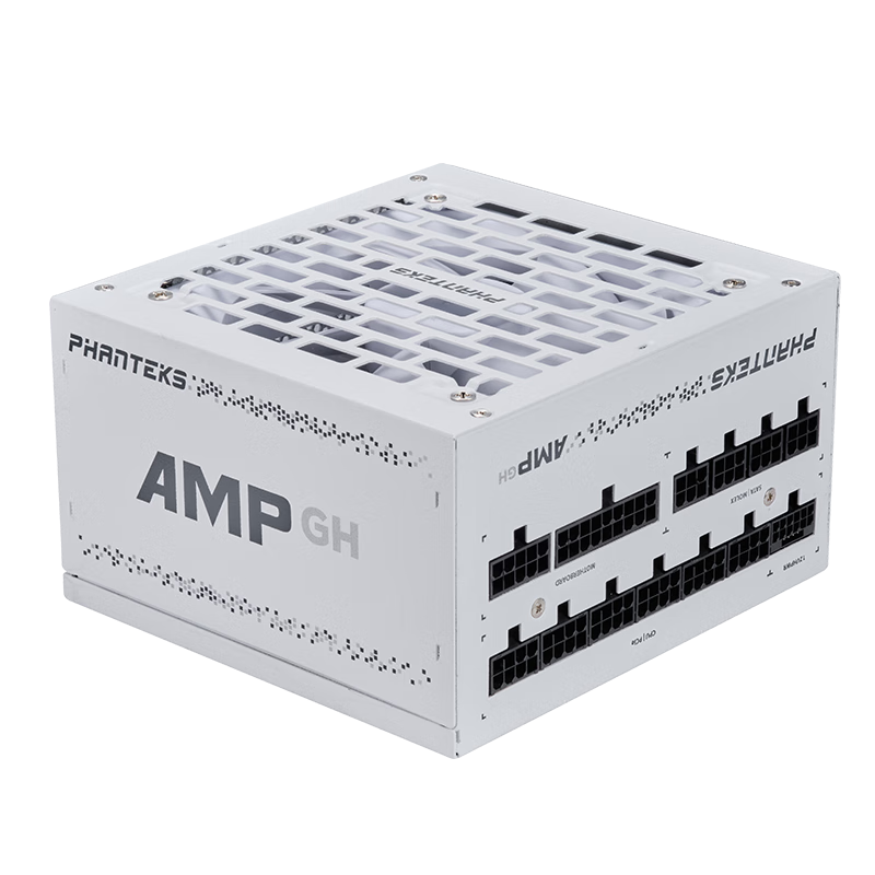 PHANTEKS 追风者 AMP GH1000W 白金牌（92%）全模组ATX电源 1000W 白色
