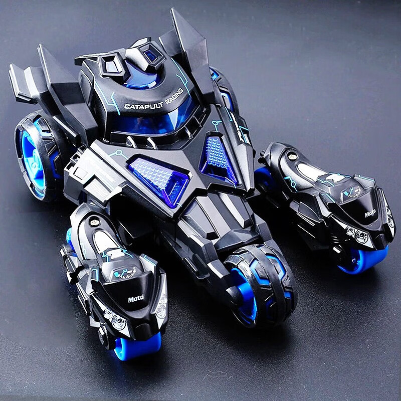 菲贝（feibei）儿童玩具男孩3-6岁生日礼物合金玩具车弹射摩托赛车6-10岁