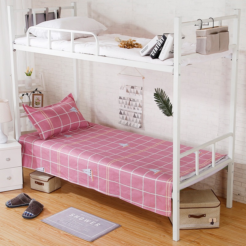 床单宿舍单人床被单单件大学男寝室学生上下铺学校全棉褥单 浮生如梦