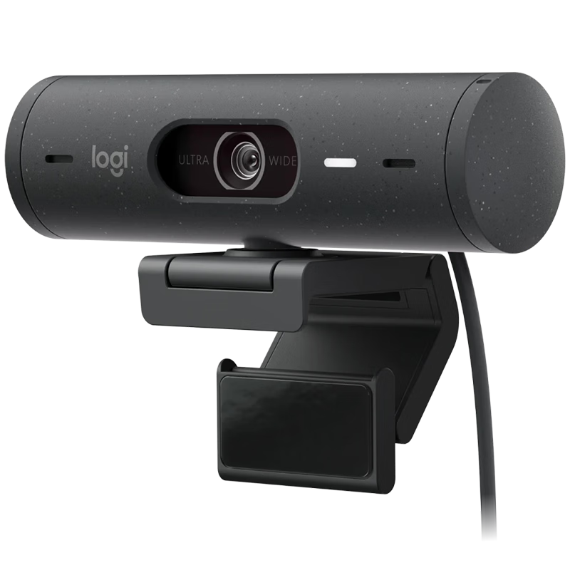 羅技（Logitech）Brio 505 商用全高清攝像頭 視頻通話 網(wǎng)課會議攝像頭 家用攝像頭 1080p