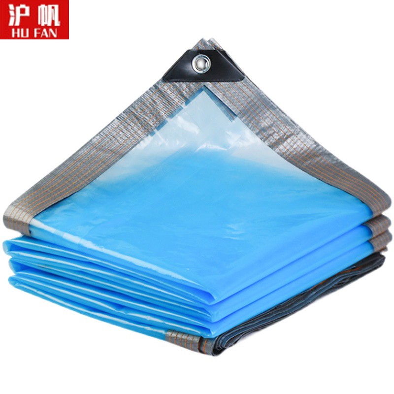 沪帆 透明防雨布蓝色无滴膜PVC防水防晒加厚挡风塑料保温篷布防寒装修防尘塑料布封窗防水遮雨户外 2*3米属于什么档次？