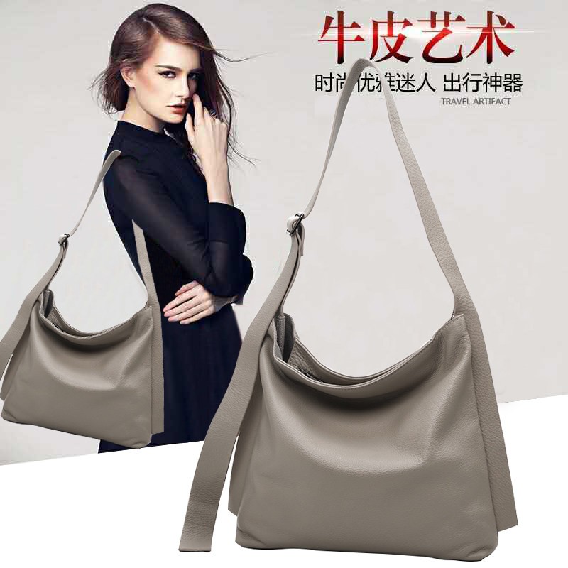 图丁包包女新款夏季大容量真皮简约通勤单肩包百搭手