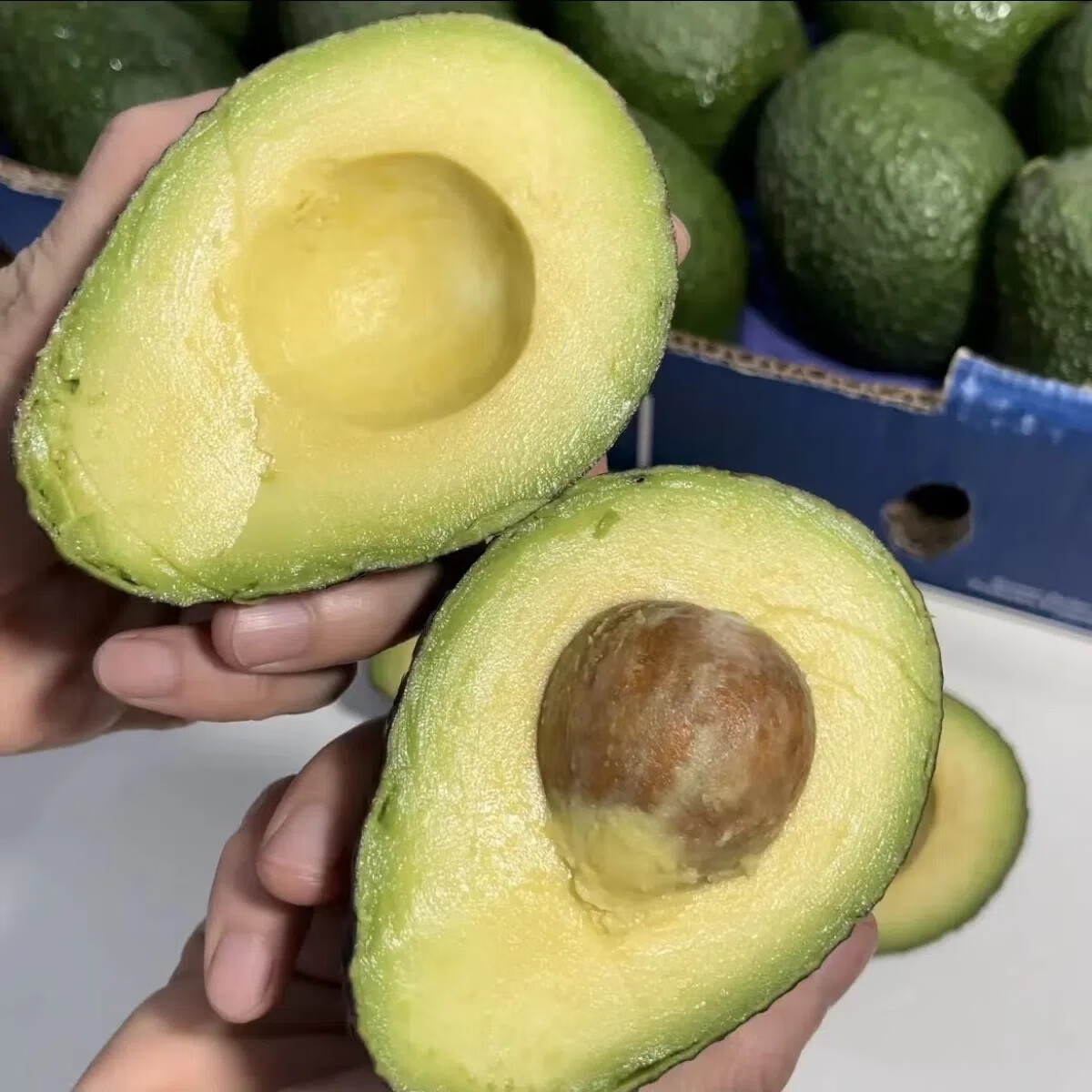 觅百果墨西哥牛油果新鲜水果大果当季应季进口一级鳄梨生鲜孕妇减脂整箱 4粒鼻祖级【180-210g】稀世果王