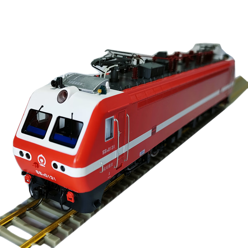 少羽和諧號(hào)韶山DFHXD3D電力內(nèi)燃機(jī)車模型合金玩具工程車仿真火車擺件 1/48比例偉人號(hào)蒸汽機(jī)車