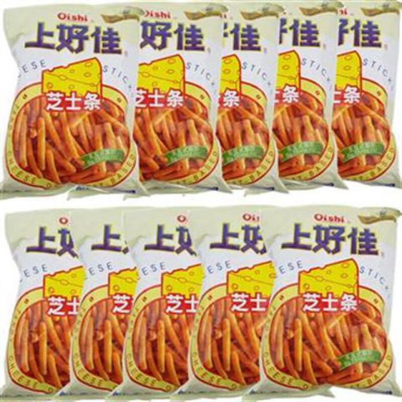 上好佳芝士条40g/袋休闲零食膨化食品 芝士条-40克x3袋