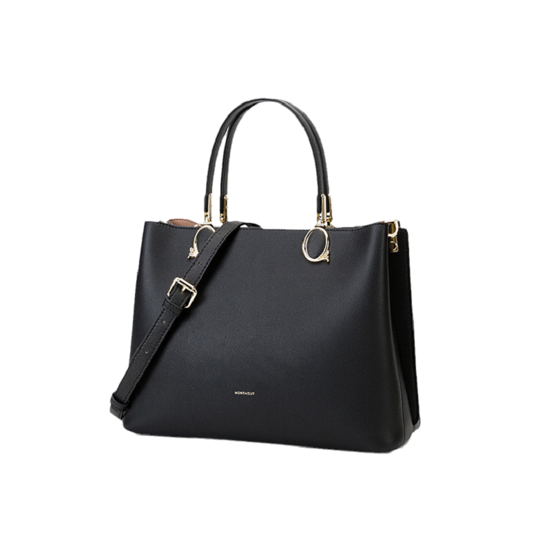 梦特娇(montagut)包包女包牛皮时尚百搭单肩手提包大容量斜挎包简约